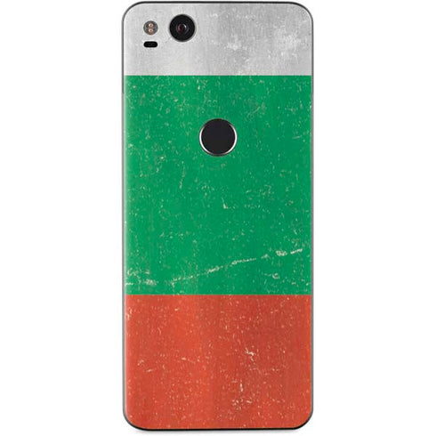 Bulgarian Flag Distressed Google Pixel 2 XL Skin